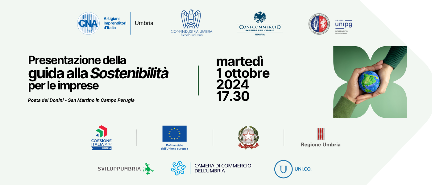 Presentazione della "Guida alla Sostenibilità per le imprese"